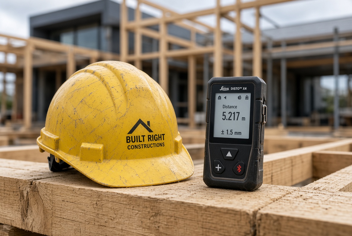 Residential construction materials and framing representing rising Australian rebuild costs.